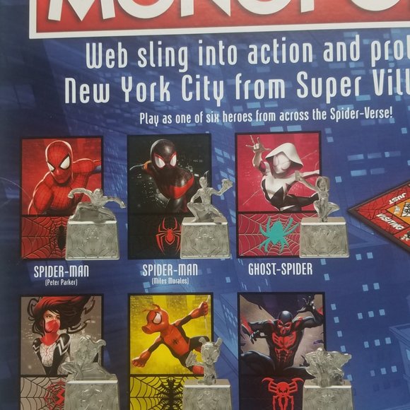 Monopoly Marvel Spider-Man New 2021 Hasbro sealed in box - Picture 4 of 7